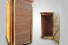 Abris ou toilettes sèche
