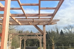 pergola en douglas