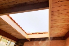 patio en épicéa